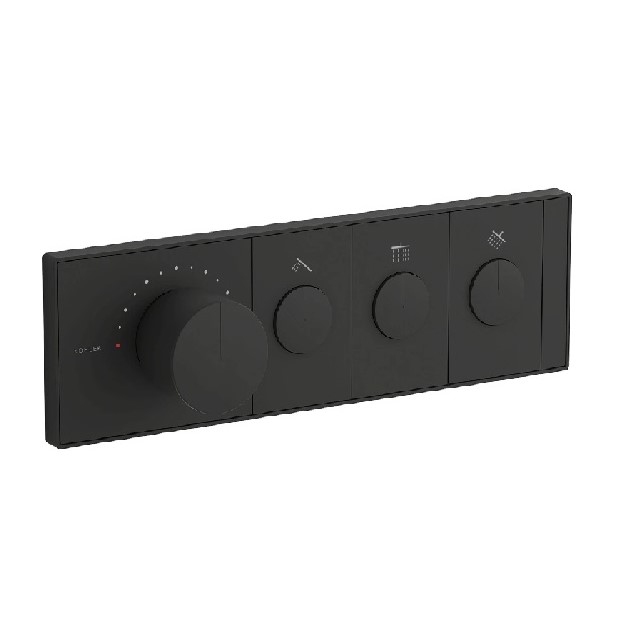 Anthem™ Three-outlet Recessed Mechanical Thermostatic Control