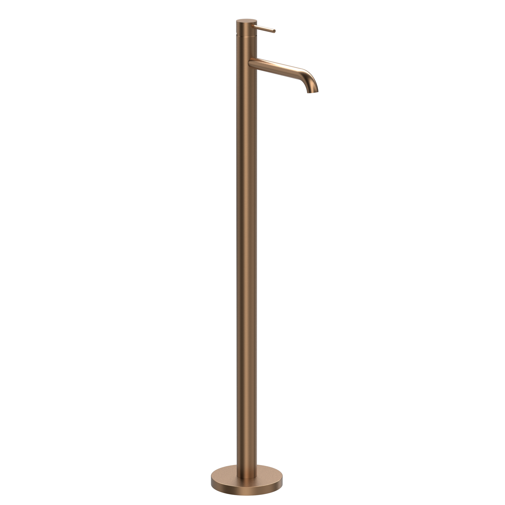 LUXE Freestanding Basin Faucet (Brushed Copper)